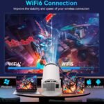 Le Cinéma S'invite Chez Vous : Vidéoprojecteur Intelligent Portable avec Android 11.0